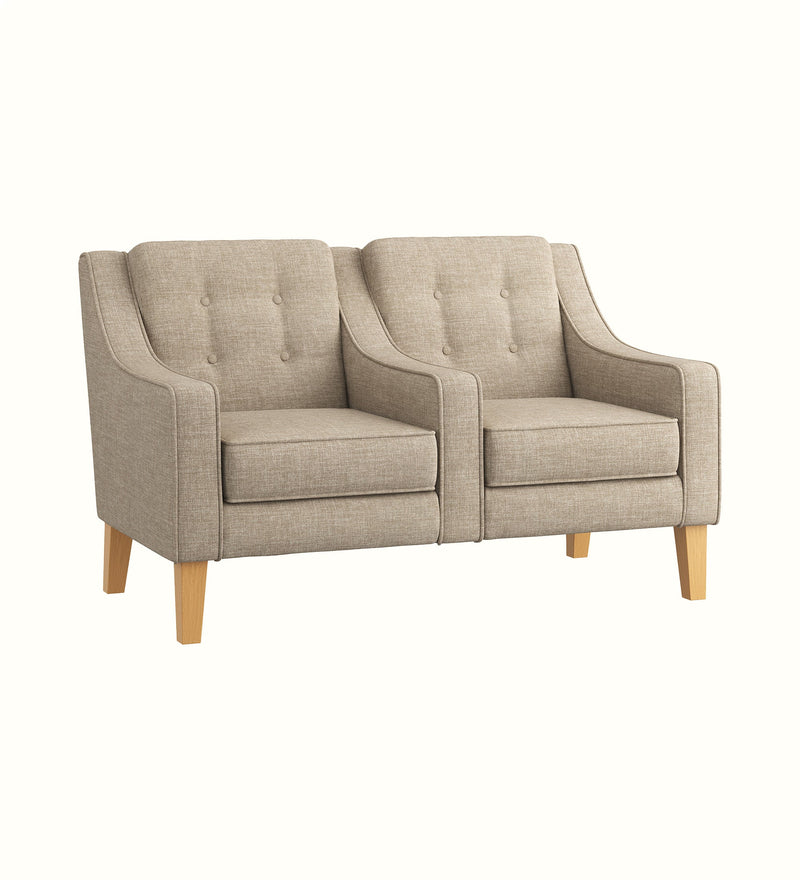 Ethan two-seater sofa for an elderly care lounge