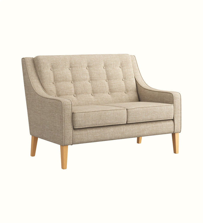 Ethan two-seater sofa for an elderly care lounge