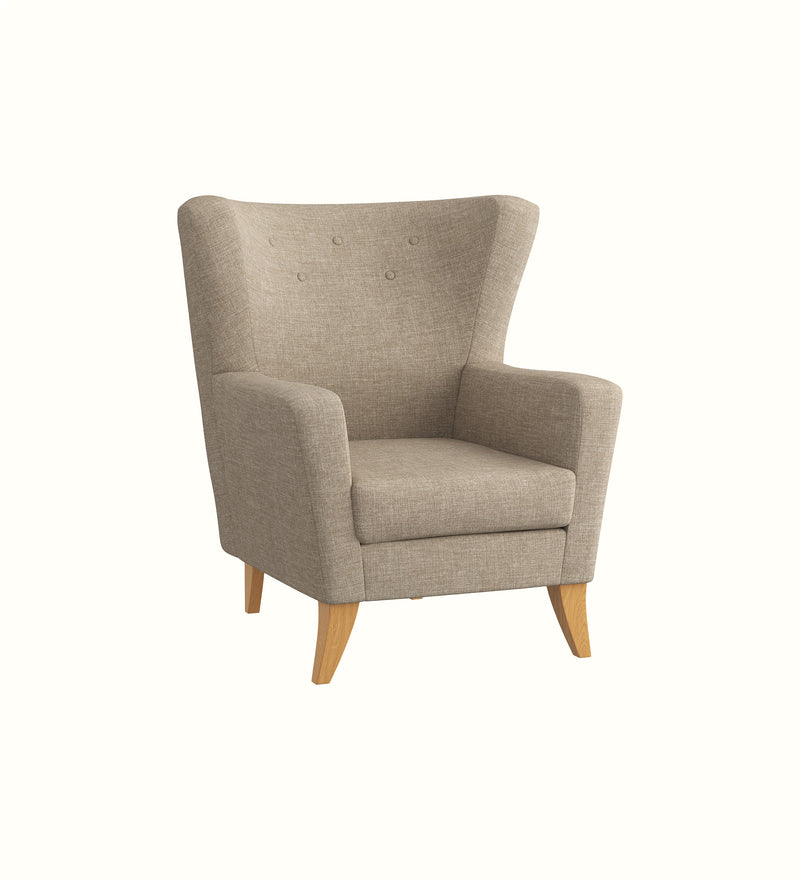 Everest medium-back armchair for an elderly care lounge