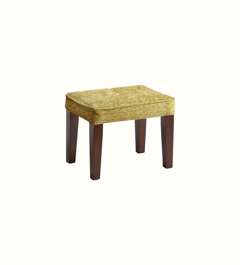 Medium footstool for an elderly care lounge