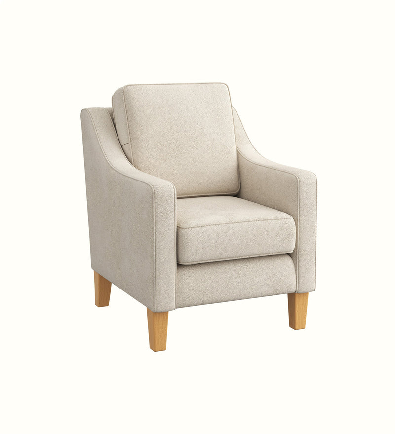 Giselle armless side chair for an elderly care dining or activity area