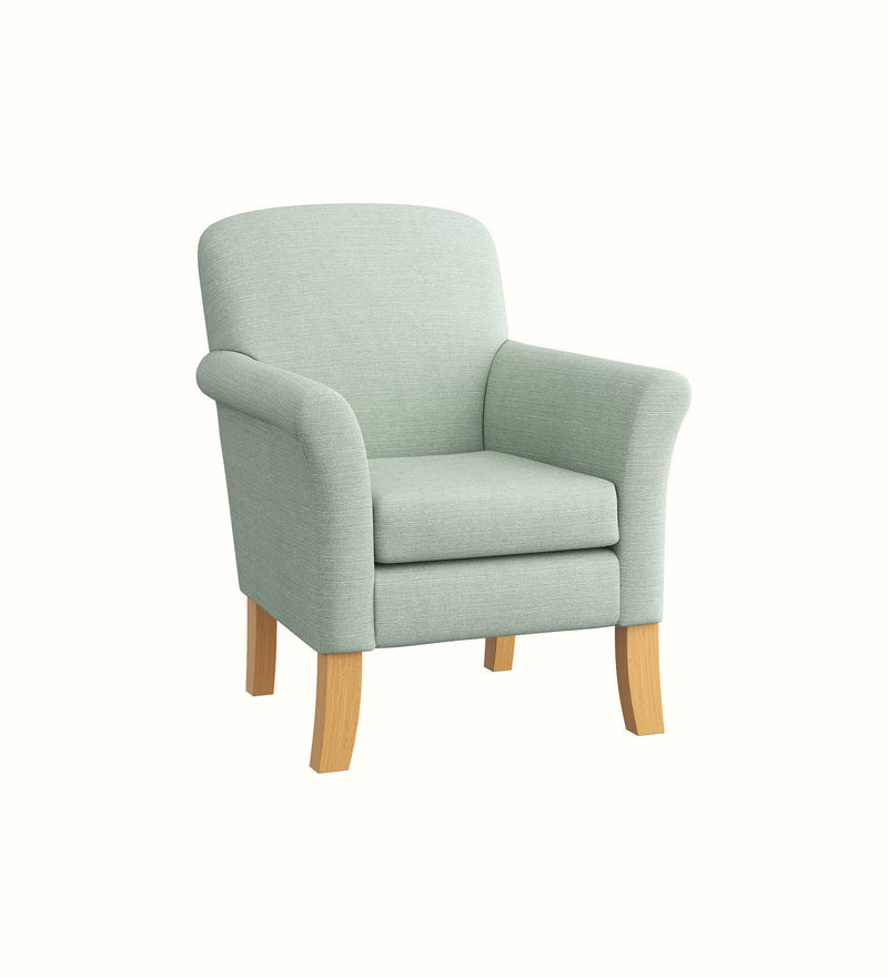 Grantham medium-back armchair for an elderly care lounge