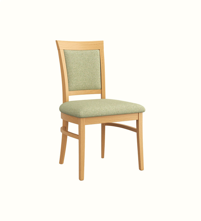 Ivy armless side chair for an elderly care dining or activity area