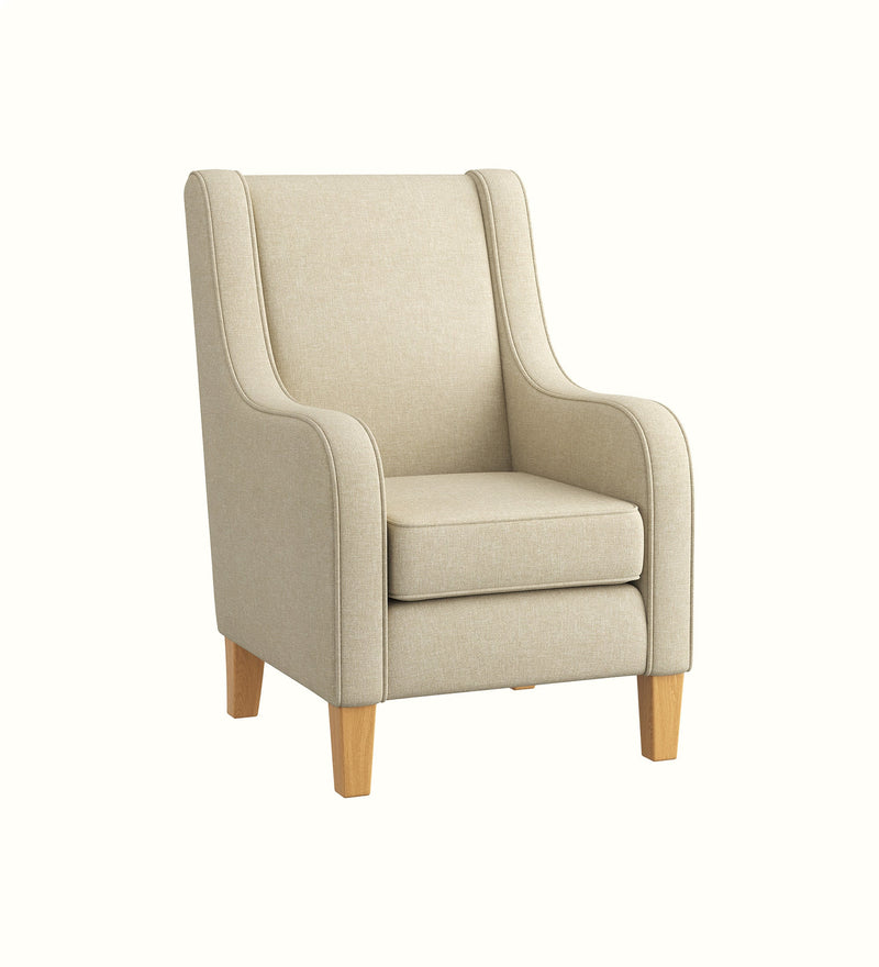 Jude high-back armchair for an elderly care lounge