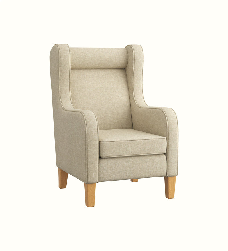 Jude wingback armchair for an elderly care lounge
