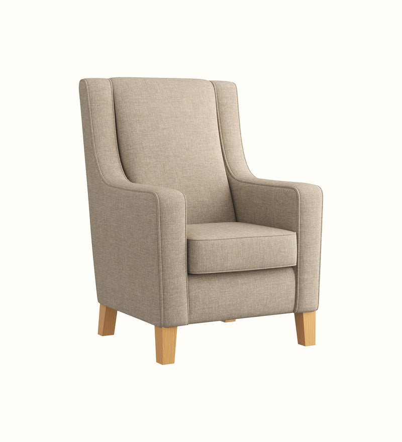 Kendall high-back armchair for an elderly care lounge