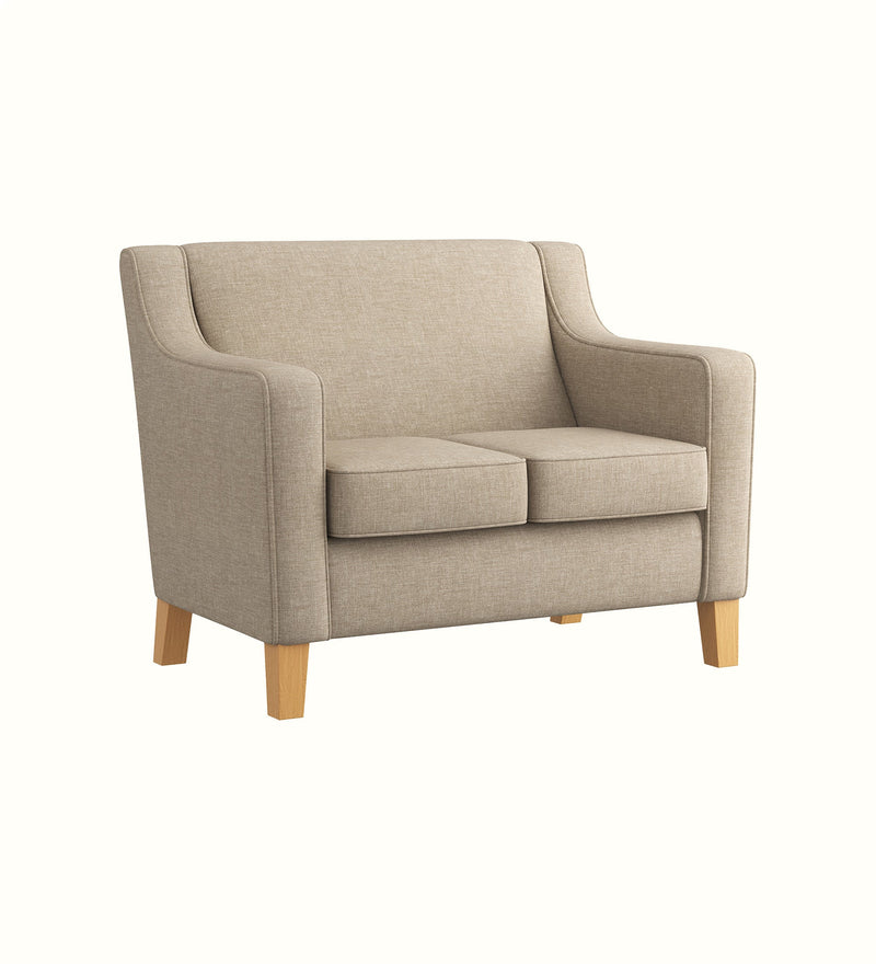 Kendall two-seater sofa for an elderly care lounge