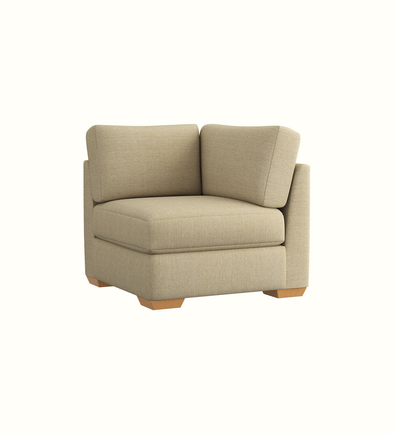Milan modular corner chair for an elderly care lounge