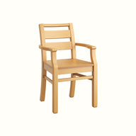 Paxton Arm Chair with Polished Seat