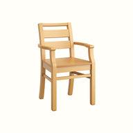 Paxton Arm Chair with Polished Seat