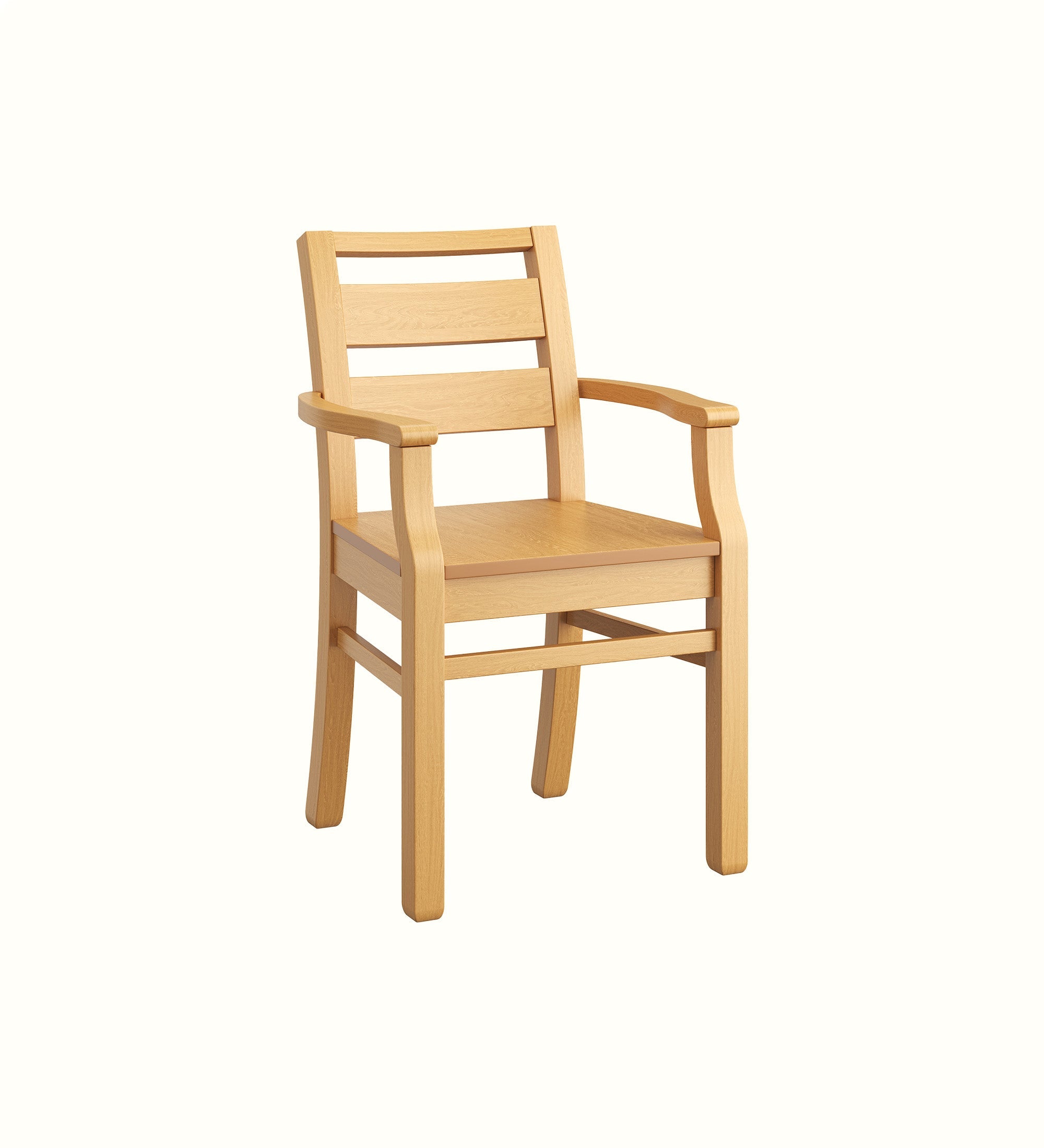 Paxton Arm Chair with Polished Seat