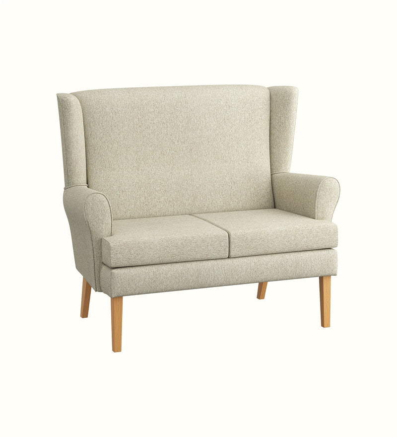 Ravenna two-seater sofa for an elderly care lounge