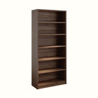 Roma 5 Shelf Bookcase