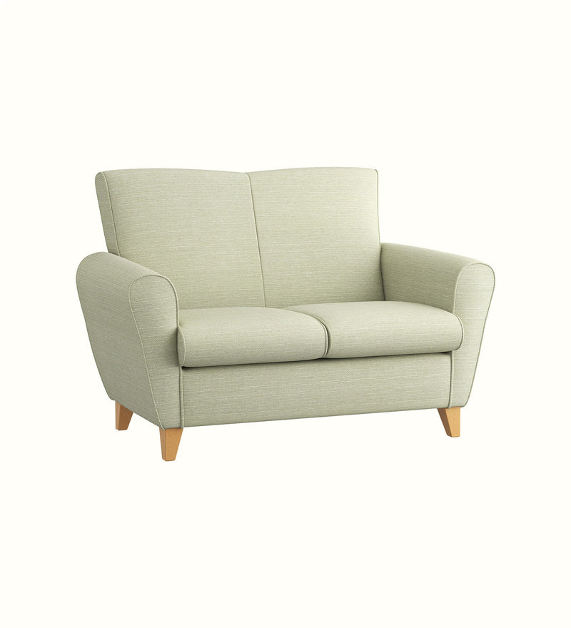 Savena two-seater sofa for an elderly care lounge