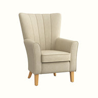Torino High Fluted Back Chair