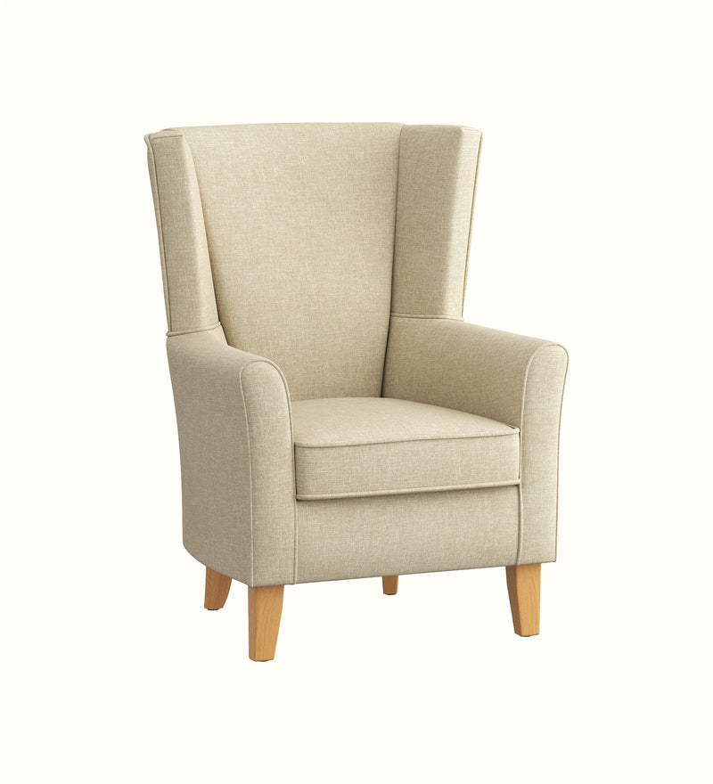 Torino wingback armchair for an elderly care lounge