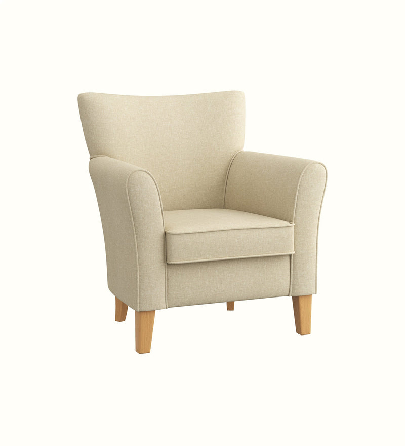Torino medium-back armchair for an elderly care lounge