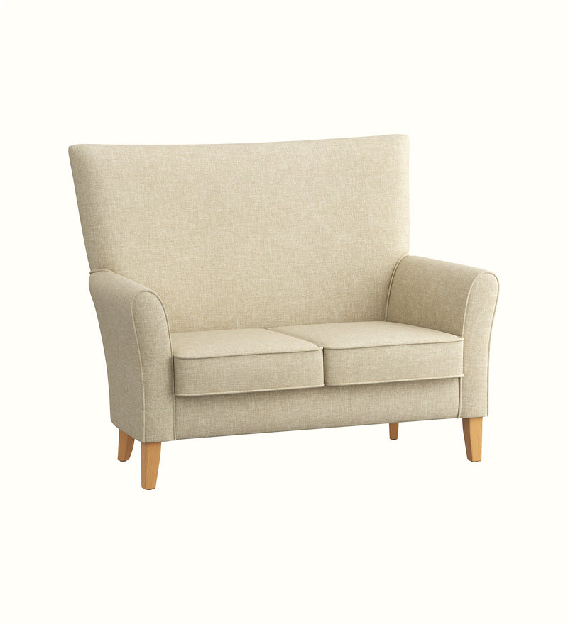 Torino two-seater sofa for an elderly care lounge