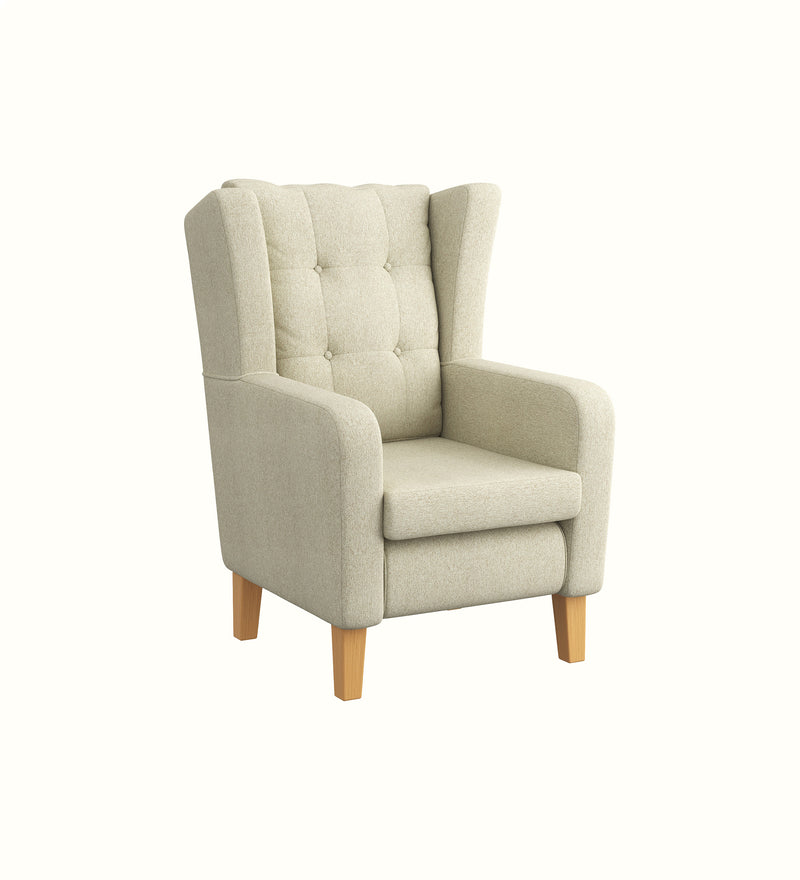 Struan wingback armchair for an elderly care lounge