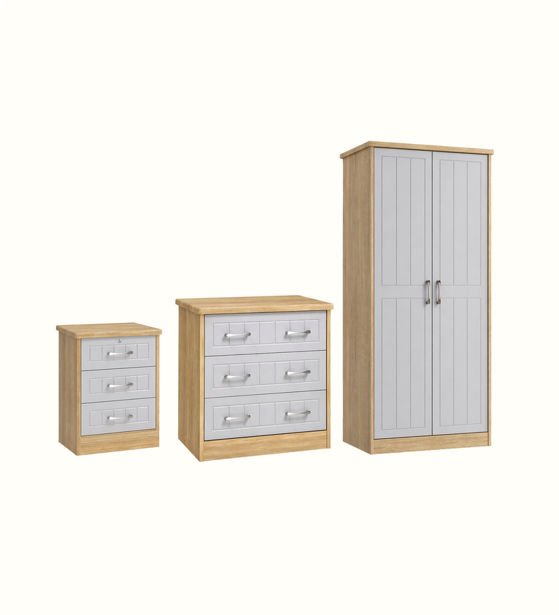Somerton bedroom furniture bundle for a care home bedroom