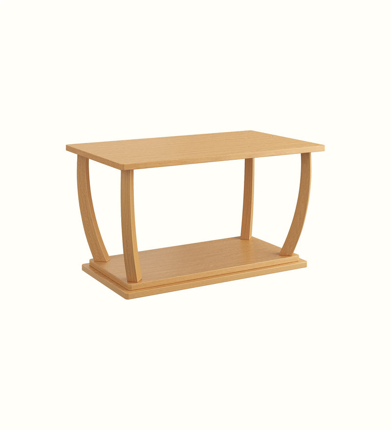 Rectangular dining table for a care home dining room
