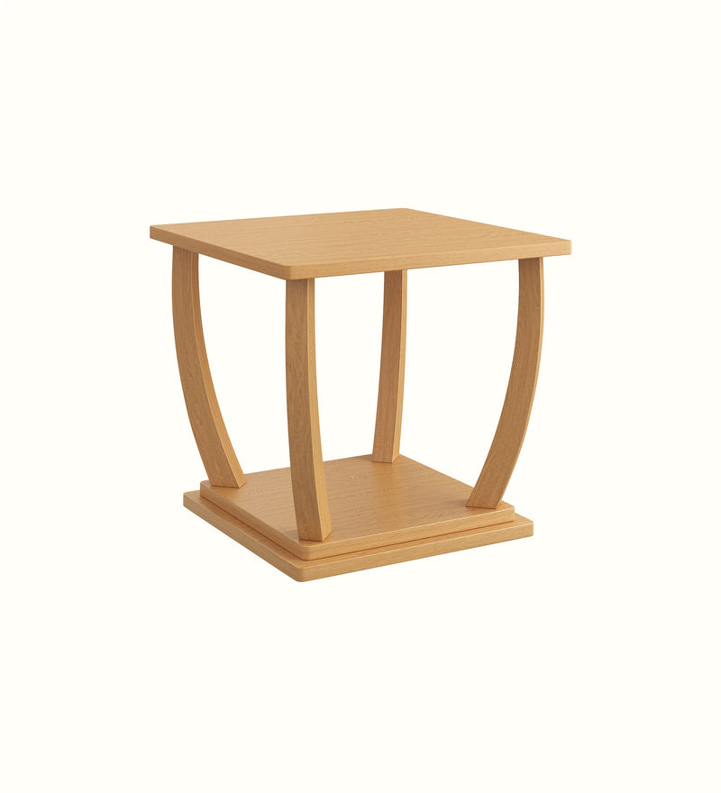 Lamp table for an elderly care communal area