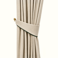 Pair of Piped Tie Backs