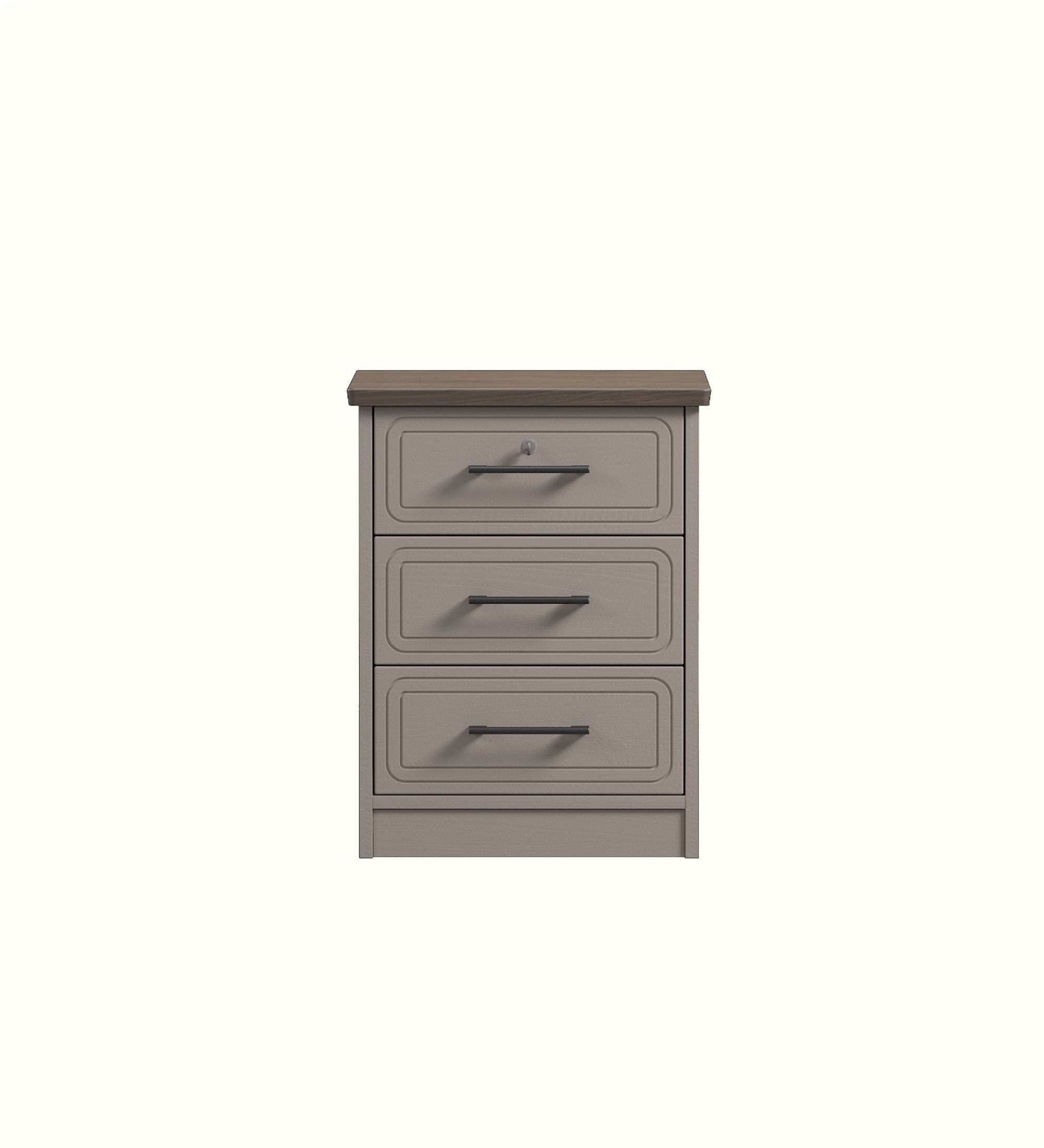 Tilbury 3 Drawer Bedside