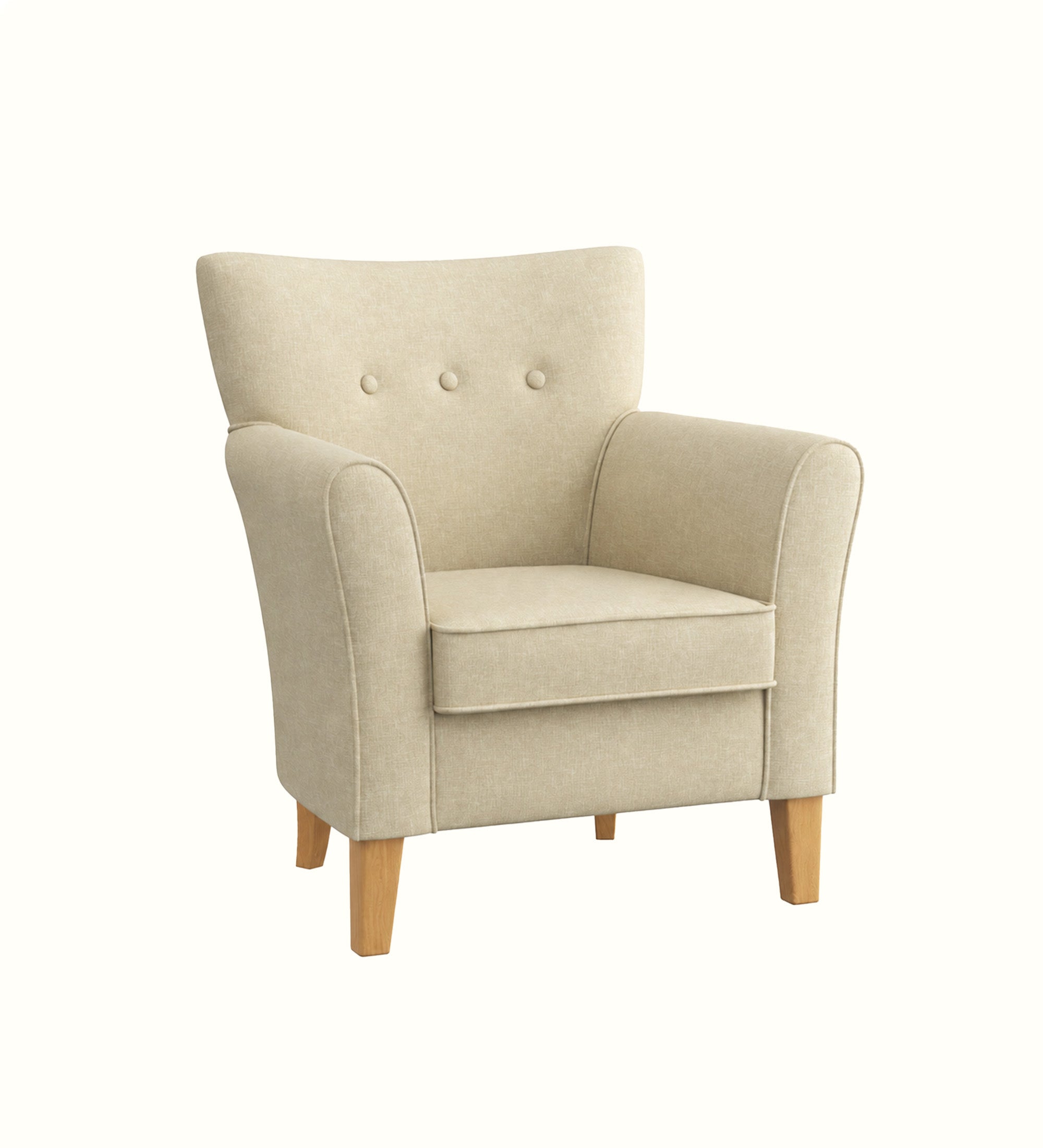 Torino Medium Button Back Chair