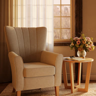 Torino High Fluted Back Chair