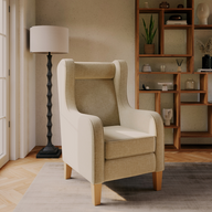 Jude Wingback Chair with Head Roll