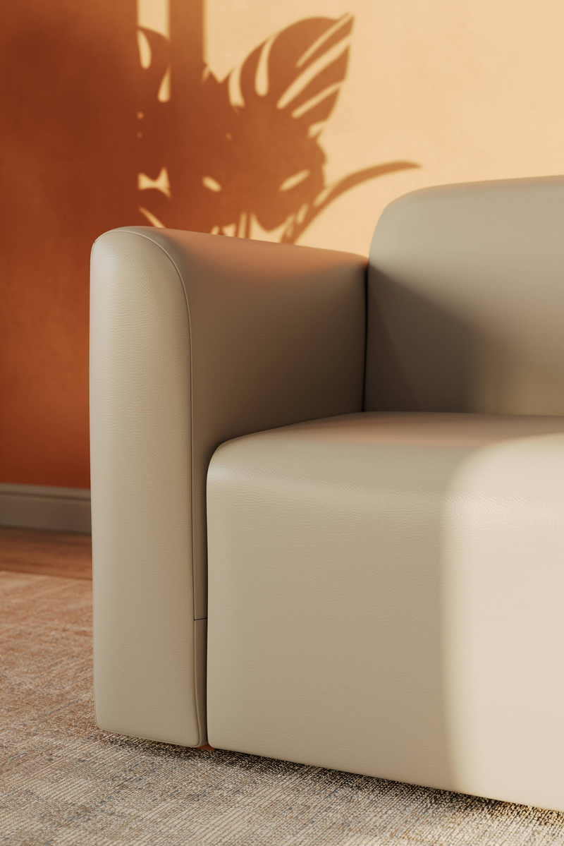 Arden Extreme three-seater sofa for a mental health care setting, alternate view