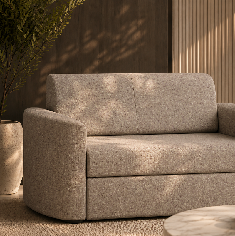 Valday armchair for an elderly care lounge shown in a styled room setting