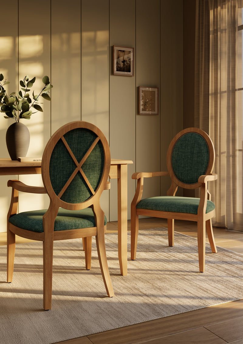 Vicky Arm armchair for an elderly care lounge shown in a styled room setting