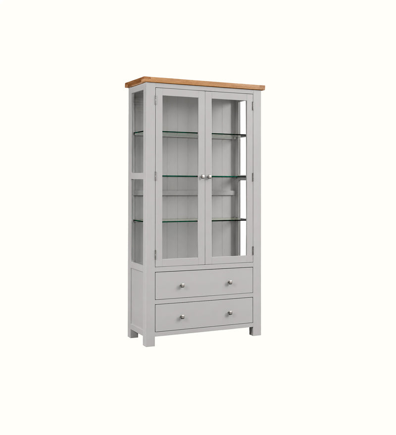 Waylen display cabinet for a care home communal area
