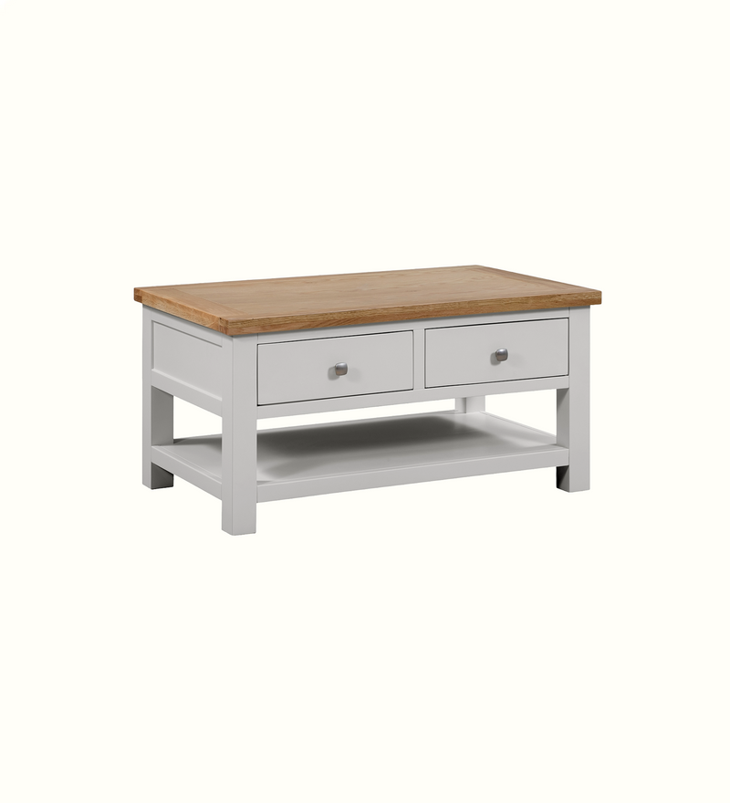 Waylen coffee table for an elderly care communal area