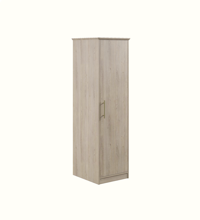 Care home wardrobe configuration, view 1
