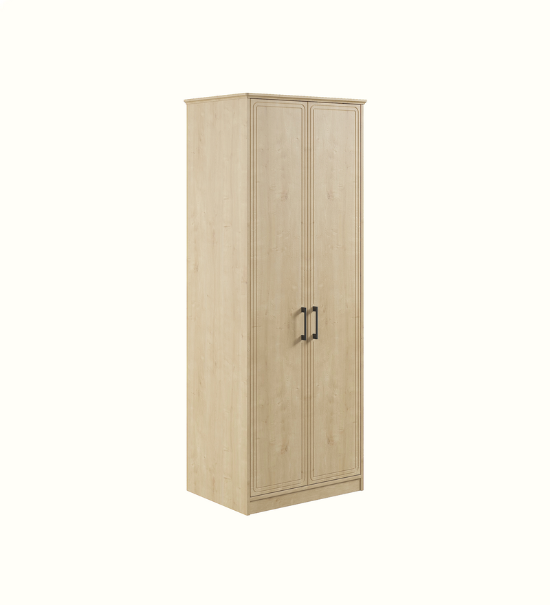 Care home wardrobe configuration, view 1