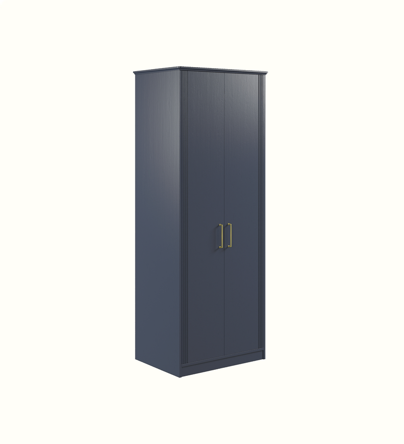 Care home wardrobe configuration, view 1