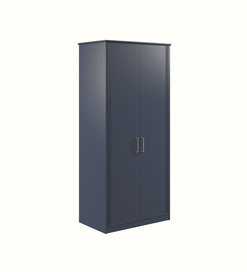 Care home wardrobe configuration, view 1