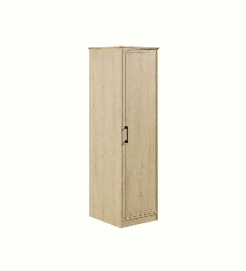 Care home wardrobe configuration, view 1