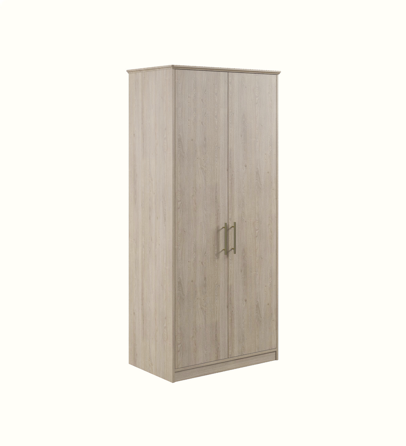 Care home wardrobe configuration, view 1