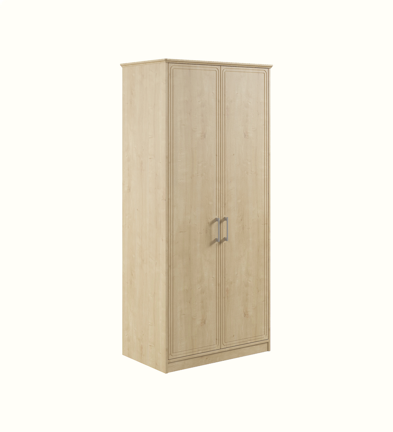 Care home wardrobe configuration, view 2