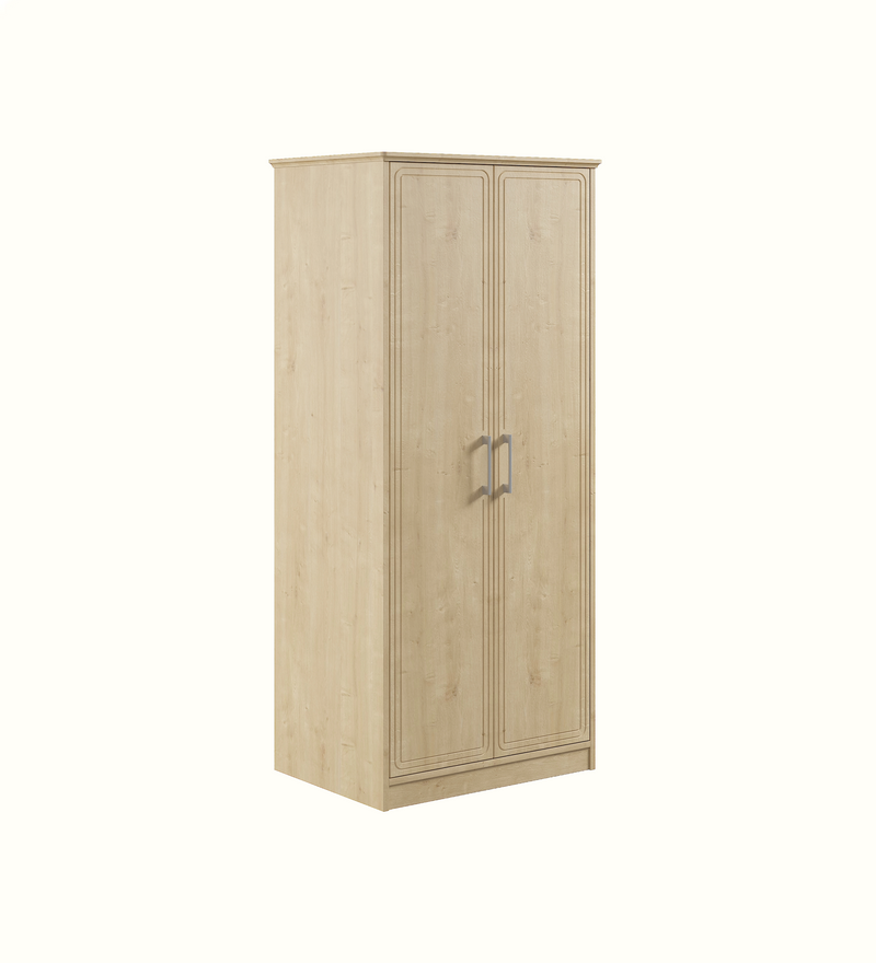 Care home wardrobe configuration, view 2