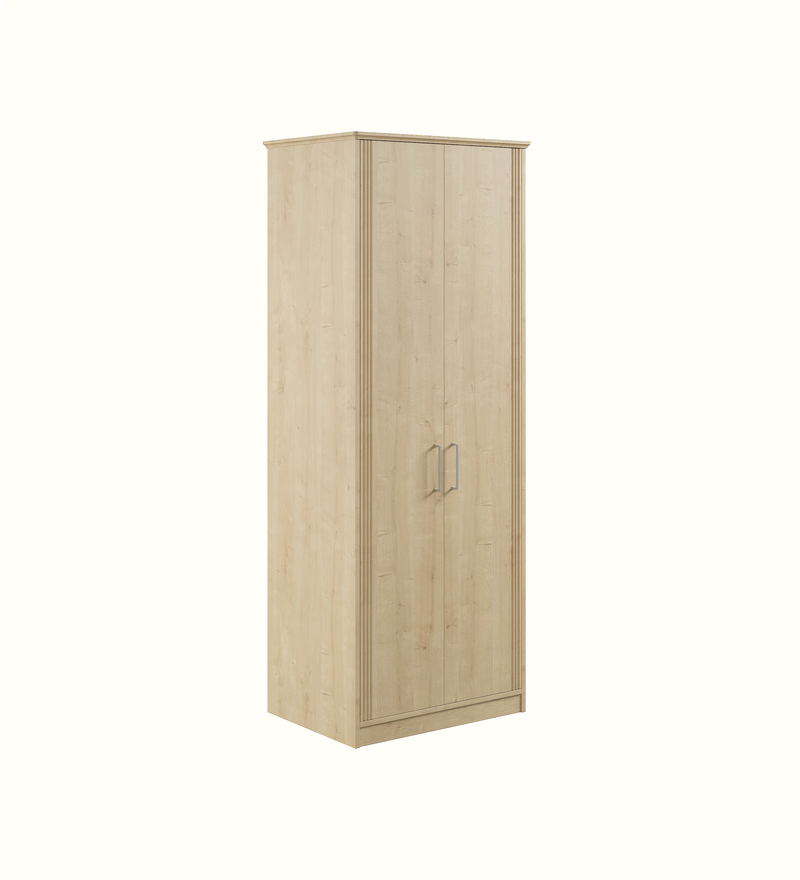 Care home wardrobe configuration, view 2