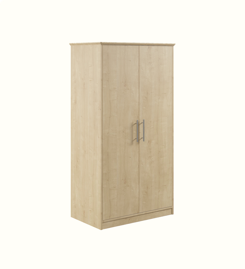 Care home wardrobe configuration, view 2
