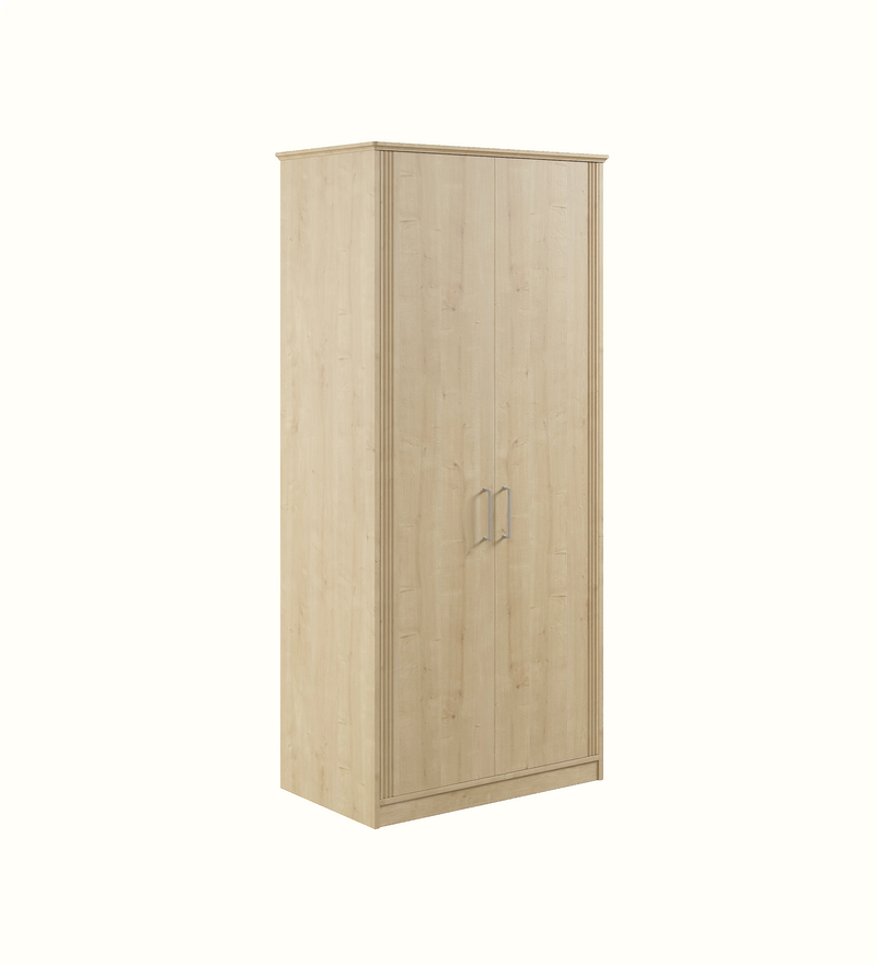 Care home wardrobe configuration, view 2