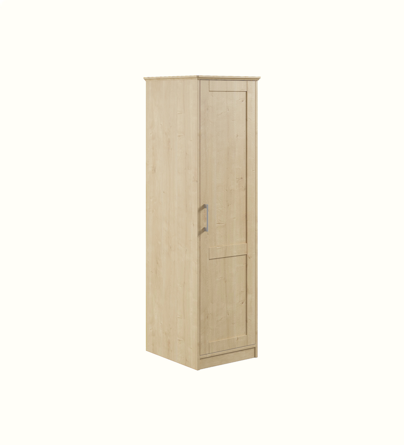Care home wardrobe configuration, view 2