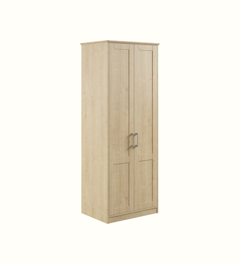 Care home wardrobe configuration, view 2
