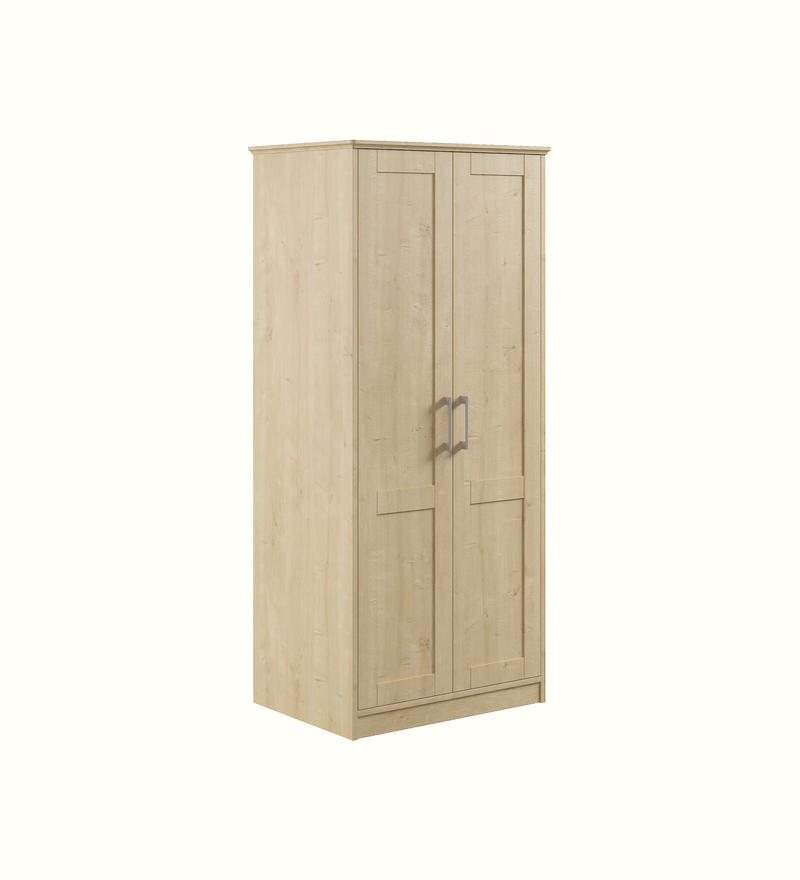 Care home wardrobe configuration, view 2